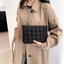 Túi trang điểm xếp li AFTEROF, Túi lưu trữ Cotton, Túi đựng đồ vệ sinh mềm mại có dây kéo cổ điển dành cho nữ