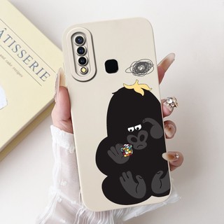 Ốp Chống Sốc Cho Vivo 1915 Y19 Vỏ Y5s Z5i U3 U20 Phim Hoạt Hình Đáng Yêu Bảo Vệ Camera Mềm Lỏng Silicon Ốp lưng