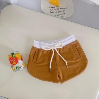 Q18- Quần short thể thao rút dây cho bé gái Size từ 8-35Kg
