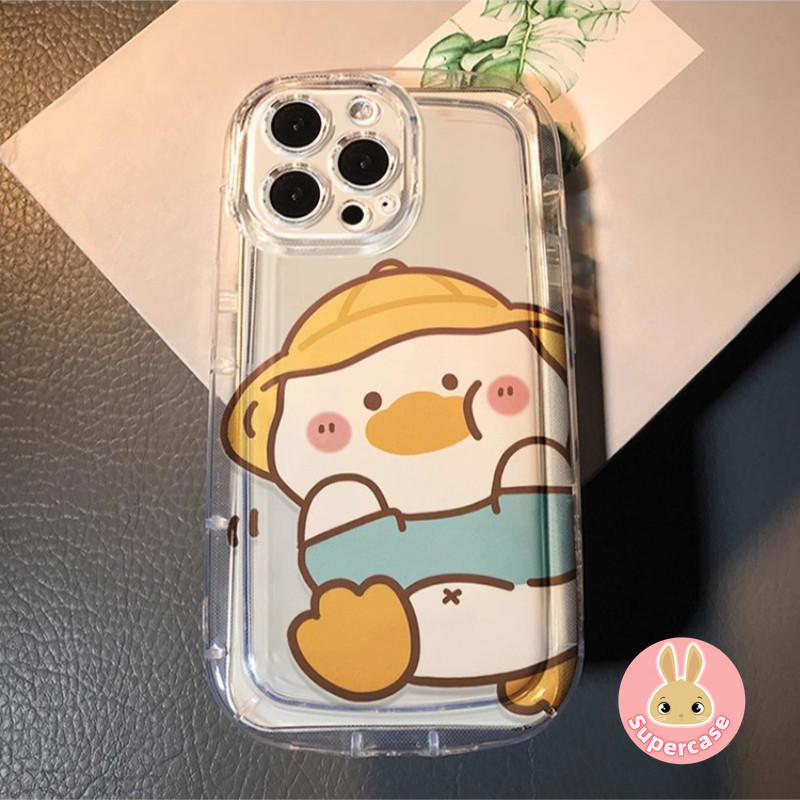Ốp Điện Thoại Vịt Vàng Dễ Thương Cho Redmi K80 K70 K70E Pro Ultra 15 Note 15 14 Pro Plus Turbo 4 Pro 5G 4G Vỏ Mềm Chống Rơi Vỏ Chống Sốc Có Vòng Tay Chống Mất