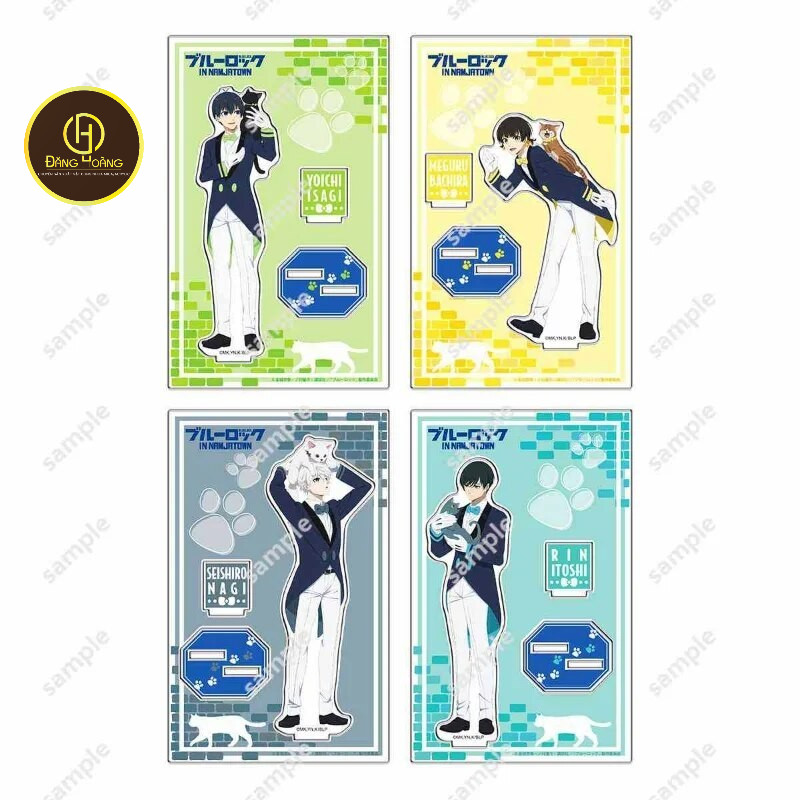 Mô hình Standee Blue Lock Isagi Nagi Reo Meguru Chigiri Rin Kunigami ...