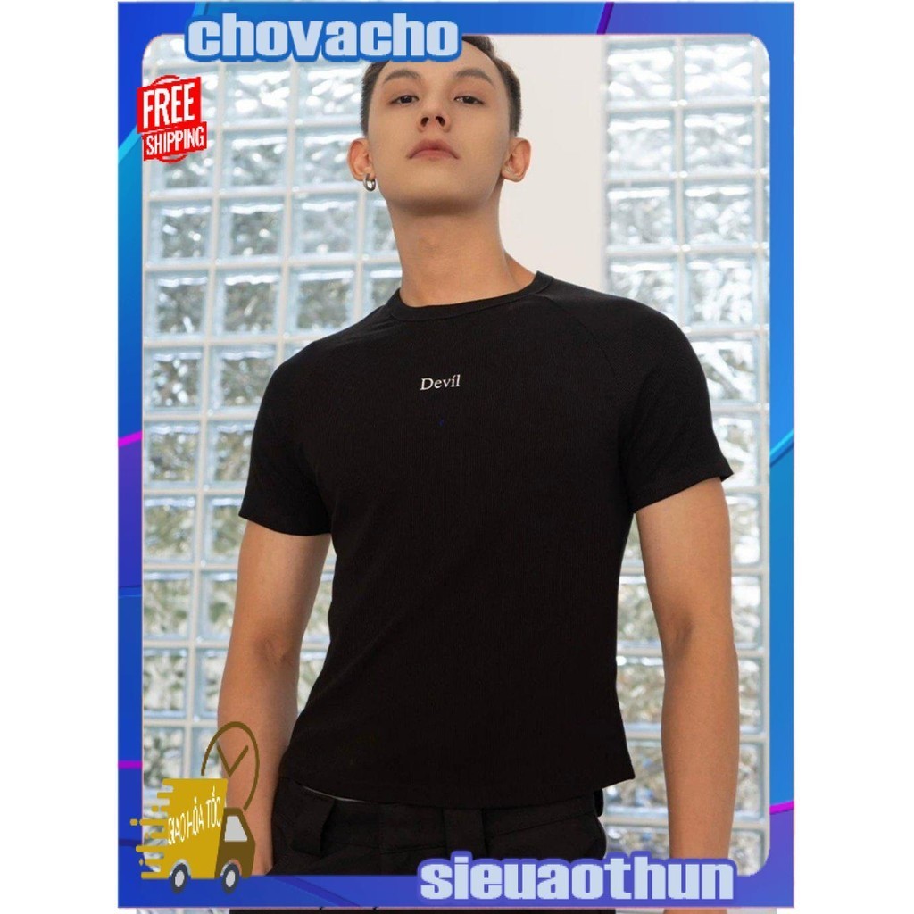 Áo thun Stee Cổ tròn form Body WING OF MY MOM ICVCVNI Unisex