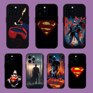 Ốp Điện Thoại TK-1 D S-Supermans Hero Cho iPhone 13 14 17,15 11 12 Mini Pro Max Vỏ Trong Suốt kt0