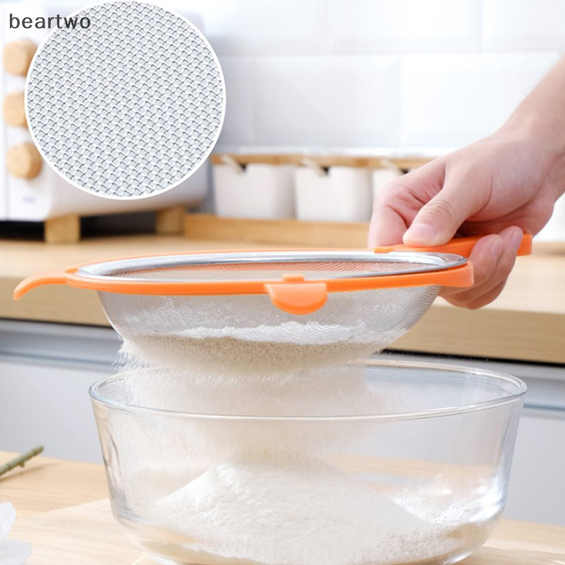 < Beartwo > Lưới mịn Sàng lọc dầu Sifter Sàng dụng cụ nhà bếp đẹp