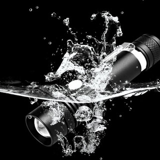 Đèn pin chống nước LED có thể sạc lại sáng GCDHome HOT