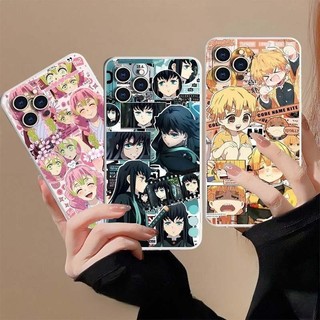 Vỏ Cho Samsung Galaxy S20 S21 S23 FE S22 S23 Ultra S10 Plus Note 20 Ultra 10 Plus Pro 8 Ốp Lưng Demon Slayer Tokitou Muichirou Zenitsu Mềm Mại Dễ Thương Chống Sốc