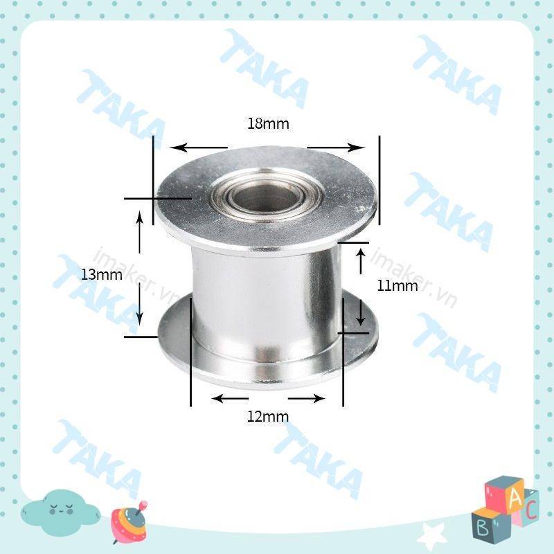 Pulley ròng rọc GT2 Trơn - Trục 5mm Bản 10mm - TaKa DiY | Shopee Việt Nam