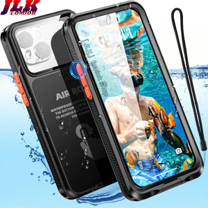 Waterproof Pouch for iPhone 17 Air 15 Pro 16 14 Plus 13 12 Pro Max Underwater Touch Screen Case IP68 Professional Diving Cases Túi chống nước Vỏ màn hình cảm ứng dưới nước IP68 Vỏ lặn chuyên nghiệp
