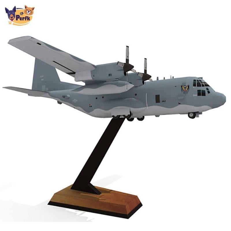 1: 100 AC130 Bộ dụng cụ xây dựng máy bay chiến đấu sưu tập Mô hình máy bay giáo dục