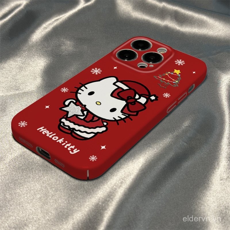 Ốp Điện thoại mèo Kitty dùng cho IPhone 7 8 plus 11 12 PRO 13 14 15 ProMax XR XR XSMAX SE 15 14 PLUS bạn gái QYJS đáng yêu bọc toàn bộ philin MH7A