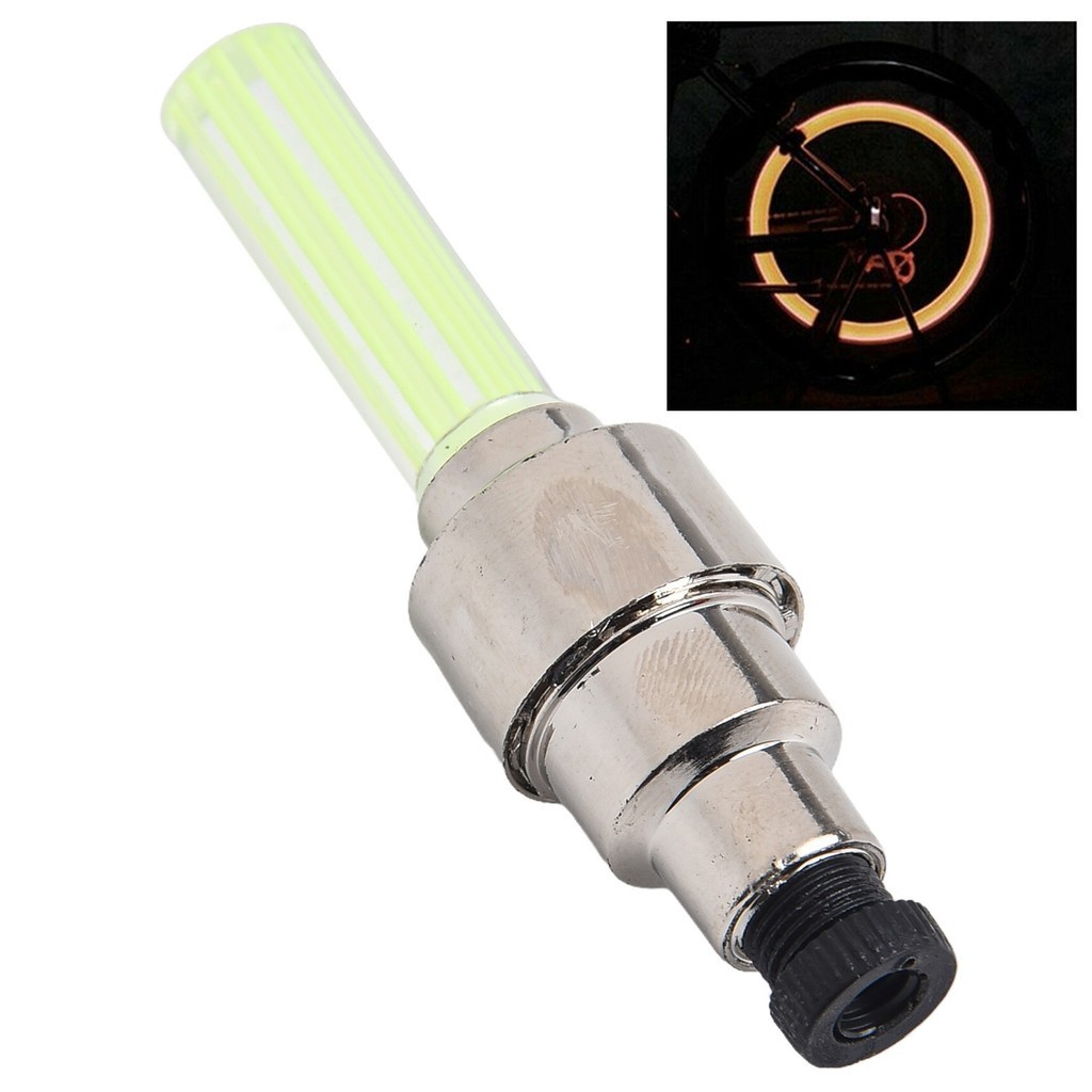 [Anna] 1x Nắp Bụi LED Thân Van Cho Xe Đạp Xe Đạp Xe Đạp Xe Máy Bánh Lốp Đèn