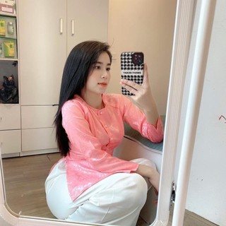Bà ba gấm áo lẻ( không kèm quần), đồ gấm lụa cao cấp Top áo nữ Women