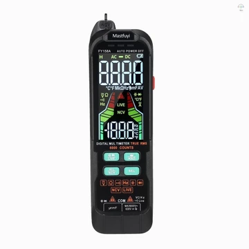Đồng hồ vạn năng thông minh kỹ thuật số Mastfuyi FY158A, Đồng hồ vạn năng di động hoàn toàn tự động, Đồng hồ vạn năng hiển thị kỹ thuật số