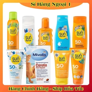 Bộ Kem chống nắng,kem nhả nắng Sundance Đức - Date mới Đủ Bill