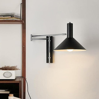 AIMI SẮT RÈN ROCKER CÁNH TAY GẤP ĐÈN TƯỜNG RETRO PHÒNG TRẺ EM ĐÈN NGỦ PHÒNG NGỦ ĐÈN ĐẦU GIƯỜNG NHÀ BẾP CAFE AISLE SCONCE