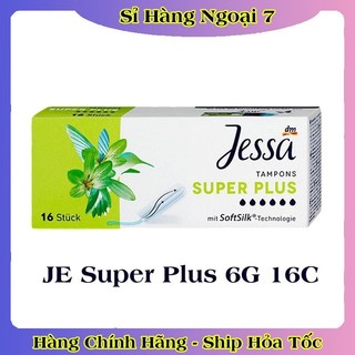 Băng vệ sinh Tampon Jessa Đức đủ size - Date mới đủ Bill