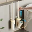 Bộ Cọ Vệ Sinh Dùng Một Lần TORO Mẫu Mẫu 2024, Cọ Toilet Xoay 360 Độ Thế Hệ Mới Có Đầu Thay Thế
