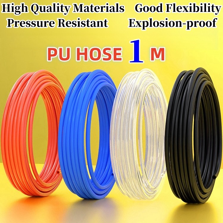 Ống Máy Nén Khí Nước Ống Nhựa Polyurethane 1M Ống PU 4mm 6mm 8mm10mm ...