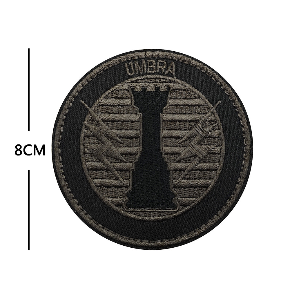 Phụ Kiện Túi Ngoài Trời UMBRA TASK FORCE Trò Chơi Ngoại Vi Triệu Hồi Nhiệm Vụ Thêu Huy Hiệu Velcro Quần Áo Túi Trang Trí Miếng Dán