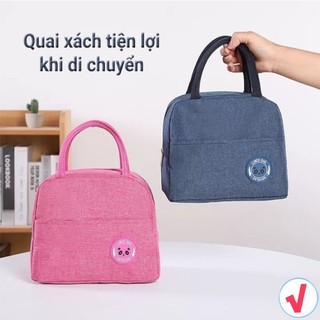Túi Đựng Hộp Cơm Giữ Nhiệt Cao Cấp Lunch Bag Chống Thấm Nước FE123