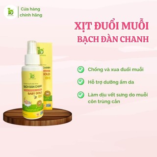 Xịt Đuổi Muỗi Bạch Đàn Chanh 100ml Chống và xua đuổi muỗi suốt 8h
