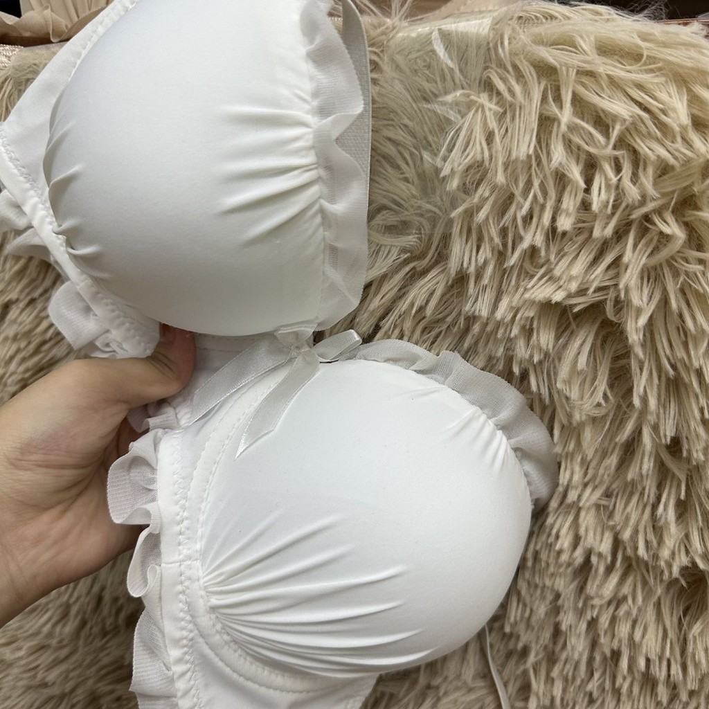Đồ lót Big Cup Push-Up Áo ngực có vòng thép Tính khí nữ tính Áo ngực nâng quây Áo ngực dày