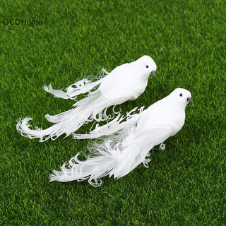 Gcdhome White Bird Bọt nhân tạo Doves Handmade Bird Trang trí Chim HOT