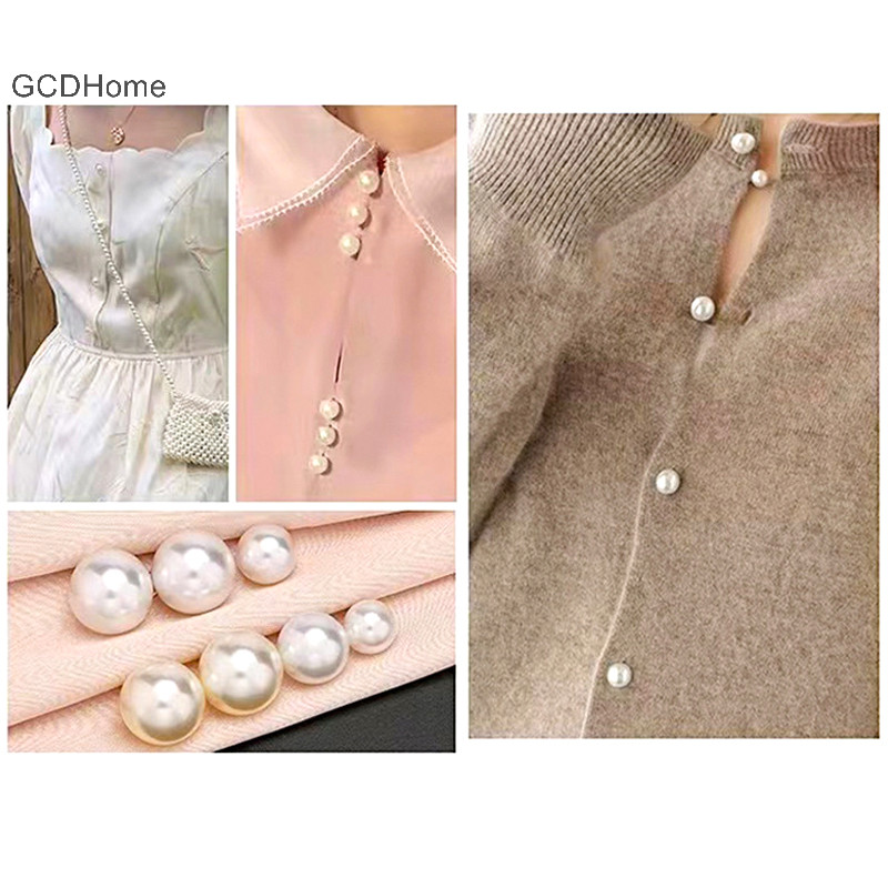 Gcdhome Ngọc Trai Setg Dụng Cụ Máy 5 Kích Cỡ Hạt Nhựa Ngọc Trai Vải Hướng Dẫn Cố Định Sử Dụng Báo Chí Cho DIY May Phụ Kiện HOT
