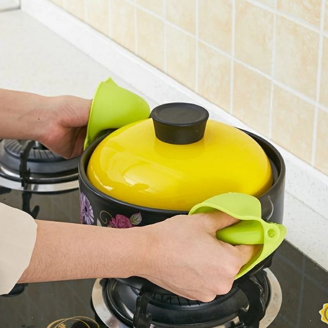 freeship Dụng dụng nhấc nồi silicone chống nóng ở nhiệt độ cao an toàn - Việt Nhật Plastic HN