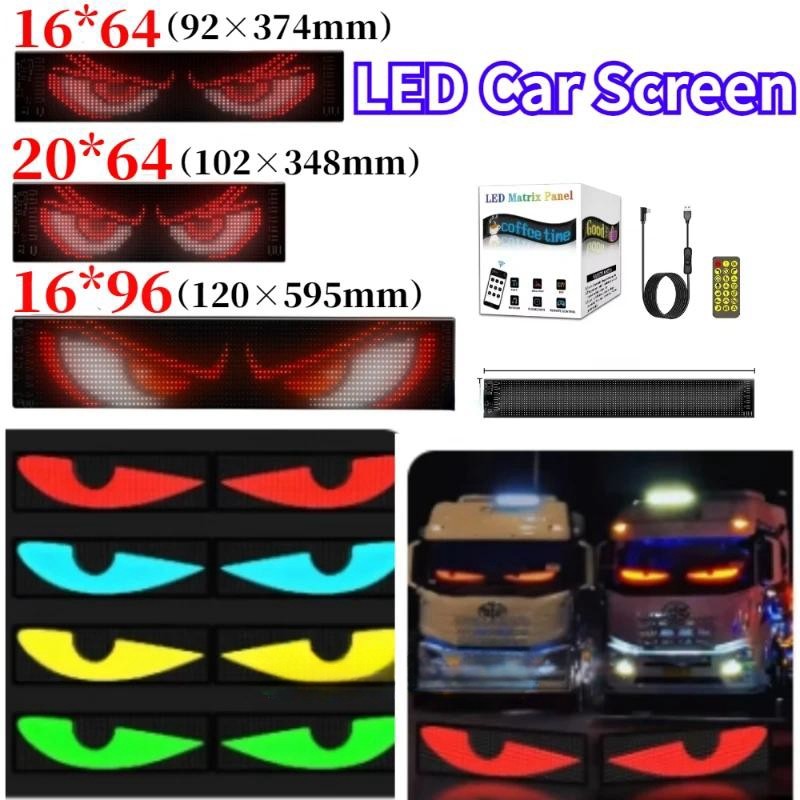 Hình ảnh thực tế Bảng điều khiển màn hình Pixel ma trận LED Đa ngôn ngữ DIY Hoa văn có thể lập trình Graffiti Cuộn văn bản Màn hình hoạt hình Màn chính hãng trên Shopee