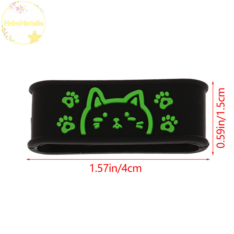 Hdmnatalie 1 Phim Hoạt Hình Dễ Thương Vợt Tennis Tay Cầm Vòng Silicon Chống Trơn Trượt Hút Mồ Hôi Tay Cầm Cố Định Tennis Overgrips Vòng Cao Su VN