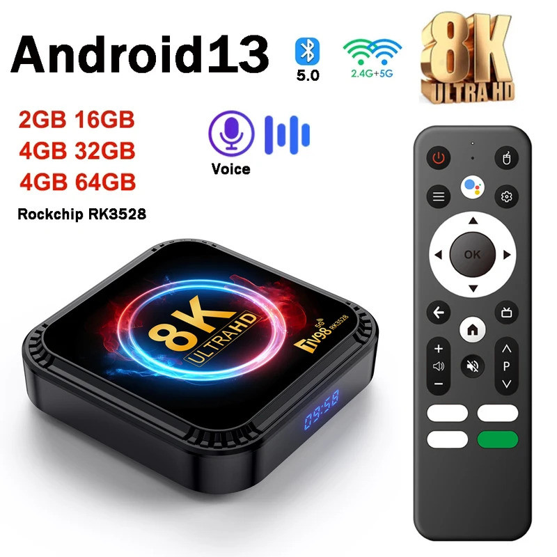 Tv98 rk3528 Smart TV Box Android 13 Box rk3528 Quad Core 4G E 5G Dual ...