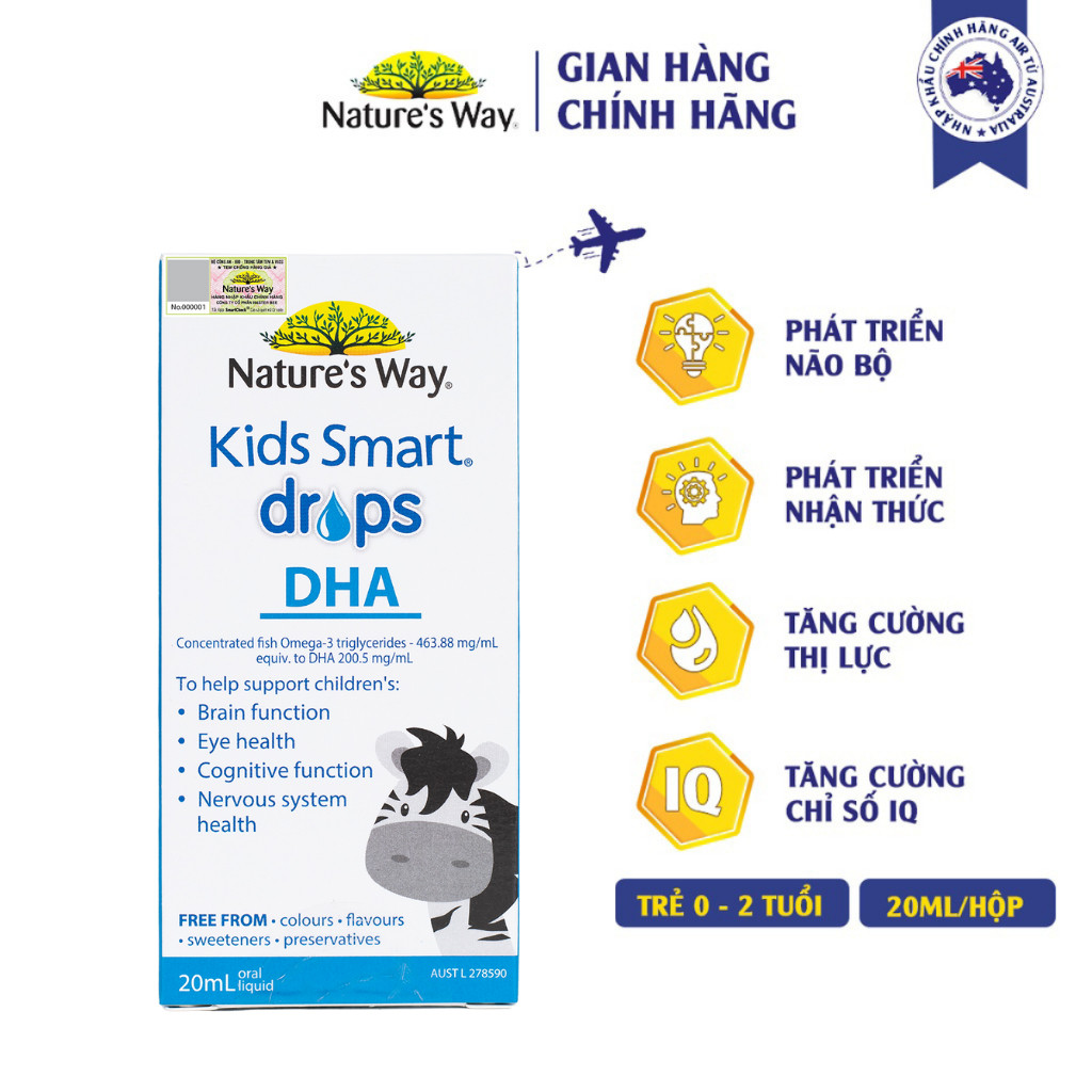 DHA Drops Nature's Way Kids Smart Drops