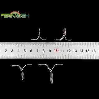 [Fernweh] 4 Cái / bộ Dụng Cụ Câu Cá Bằng Thép Không Gỉ Bộ Dụng Cụ Sửa Chữa Cần Câu Đầu Vòng Câu Cá Vòng Tròn Hướng Dẫn Mắt Vòng Dây [MỚI]