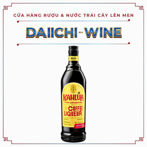Nước uống rượu pha chế Kahlua Coffee Liqueur Mexico 750ml/16% | Shopee ...