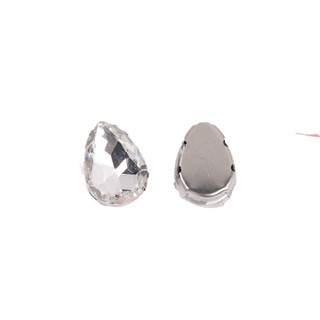 Mùa hè Băng mặt cắt hình giọt nước hình vuông trái tim đào phụ kiện Rhinestone Giày lỗ tự làm giày hoa phụ kiện khóa giày bán buôn