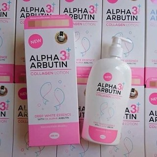 Sữa Dưỡng Thể Trắng Da, Dưỡng ẩm Alpha Arbutin 3 Plus Collagen Lotion 500ml Thái lan