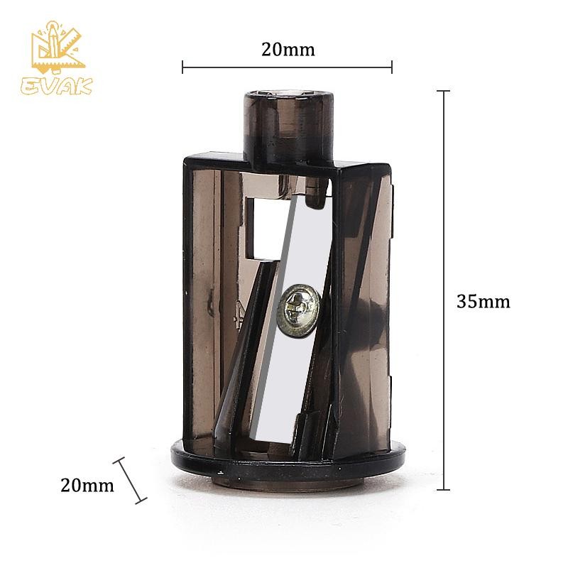 Alittlesetrtu 2 Chiếc Đa Năng Tự Động Đôi Lỗ Điện Bút Chì Mài Lưỡi Dự Phòng Văn Phòng Tại Nhà Bút Chì Nghệ Thuật Vẽ Đồ Dùng VN