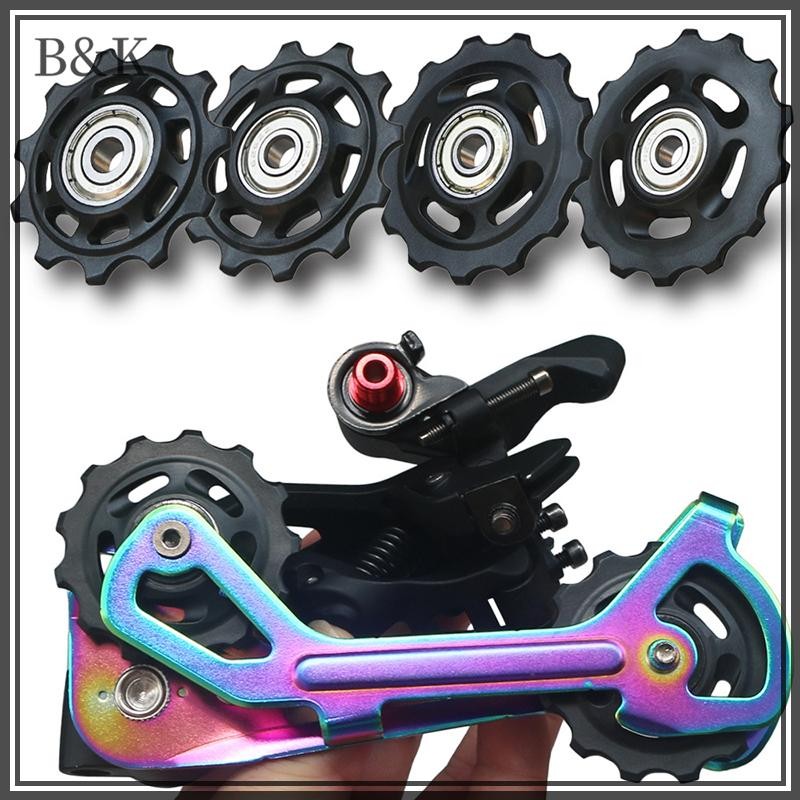 Lady 2 Chiếc 11T 12T 13T 14T Vòng Bi Bánh Xe Hướng Dẫn Phía Sau Xe Đạp Đường Bộ Jockey Phía Sau Derailleur Ròng Rọc Con Lăn Cho Bộ Sửa Chữa VN