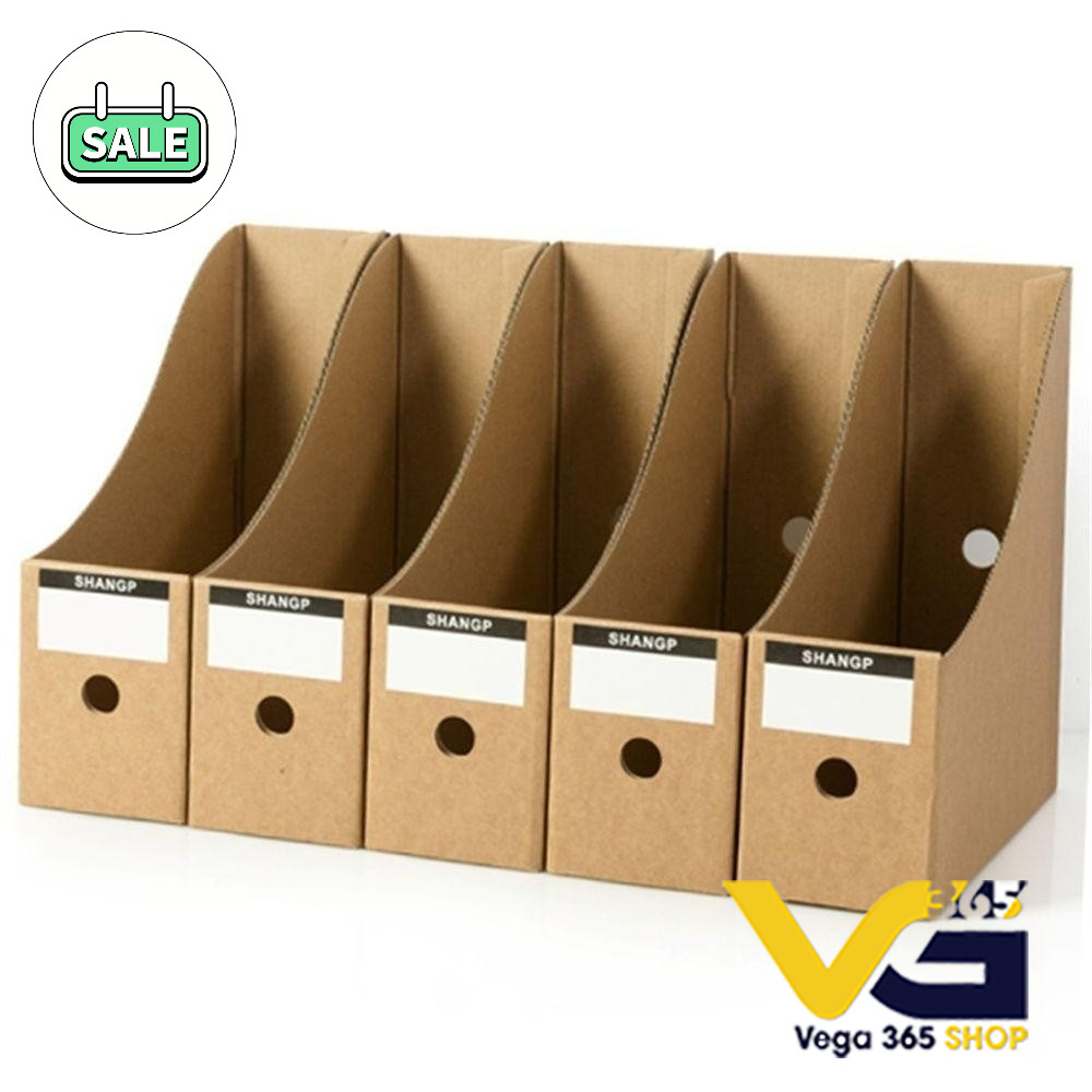 Combo 10 Kệ Tài Liệu Thông Minh - Kệ Đựng Hồ Sơ - Chất Liệu Carton Cứng