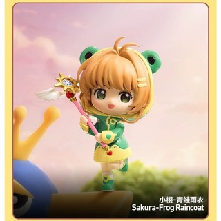 Thẻ ma thuật Cô gái Sakura Dòng thẻ trong suốt Hộp mù Đồ chơi thủ công Đồ trang trí