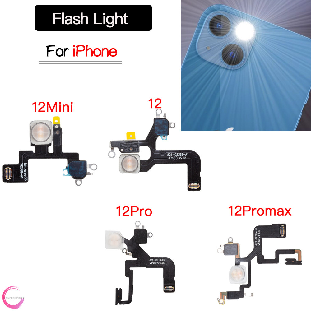 Linh kiện thay thế cáp Flex Light cho iPhone 12 Mini Pro Max Đèn pin ...