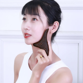 Mặt Trăng Xe Tập Yoga & Máy Massage Con Lăn Gỗ Wenge, Mát-Xa Gót Chân Sau C5S1