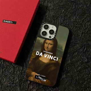 Louvre Mona Lisa David minh họa Gương từ tính cho iPhone 11 12 13 14 15 16 Pro Max X 7 8 SE2