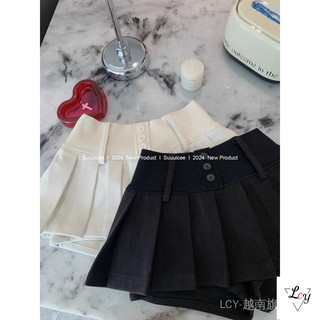 Váy ngắn xếp ly cạp cao dáng chữ A phong cách Hàn Quốc, chất liệu len dày kẻ caro, size lớn, thời trang và tôn dáng, phong cách đường phố hợp xu hướng.