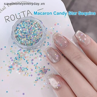 [savemoneyeveryday] Hình Ngôi Sao Dễ Thương Màu Móng Tay Lấp Lánh Cho Móng Tay Nghệ Thuật Móng Tay Charm Phụ Kiện Trang Trí Móng Tay Nghệ Thuật DIY [vn]
