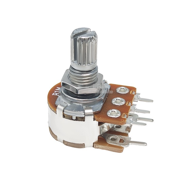 WH148 Bộ khuếch đại công suất 5 chân B5K / 10K / 20K / 50K / 100K Bộ khuếch đại âm lượng âm thanh Chiết áp có thể điều chỉnh bằng công tắc