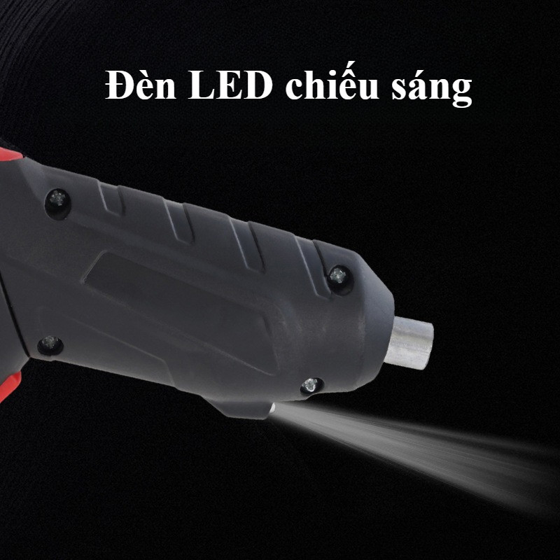Máy Khoan Điện Không Dây Tuốc Nơ Vít Điện Không Dây Xoay 90°,Nhiều loại mũi khoan khác nhau