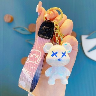【24H】 Móc Khoá Hình Gấu Bearbrick Dễ Thương – Tặng Bạn Bè, Treo Chìa Khóa, Túi Sách