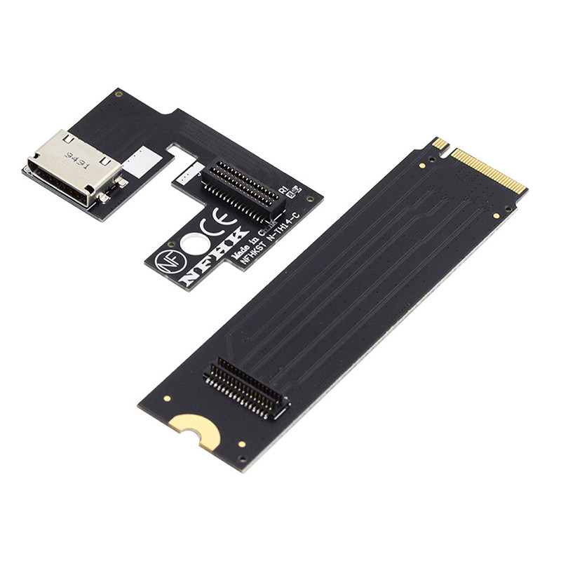 JMT M.2 NVME M Key To U.2 U.3 Oculink SFF8612 Adapter Card Cho ThinkBook 14 + / 16 + 2022-2023 2024-AMD8845 Card Đồ Họa Bên Ngoài